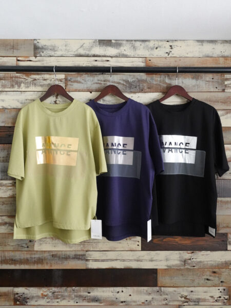 メッシュドッキングロゴTシャツ