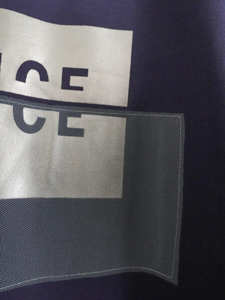 メッシュドッキングロゴTシャツ/アップ