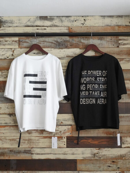 ロゴサイドジップTシャツ
