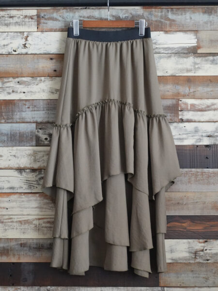 ランダムティアードスカート／OSMOSIS（オズモーシス）