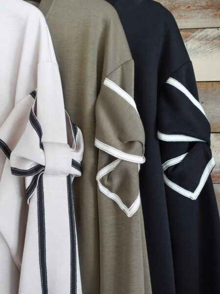 デザインスリーブポンチプルオーバー／アップ