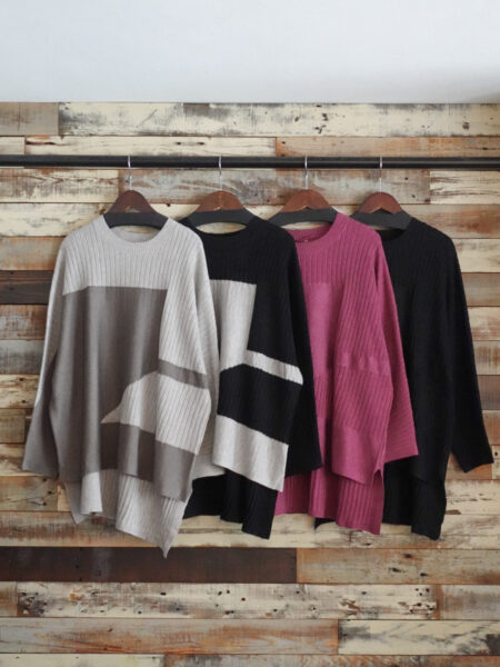 ドルマンニットプルオーバー/OSMOSIS(オズモーシス)