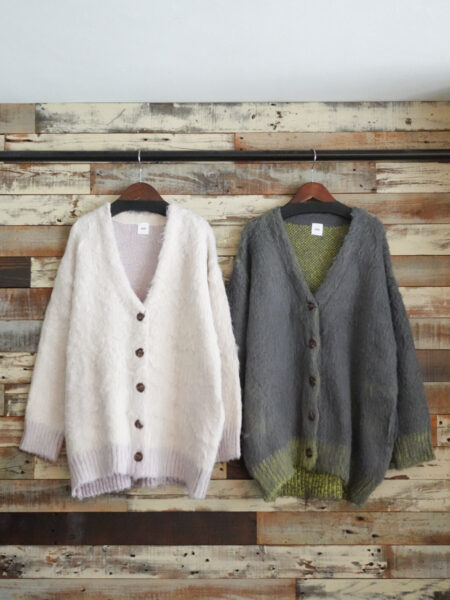 シャギーニットカーディガン