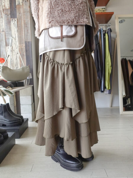 コーディネート／ランダムティアードスカート