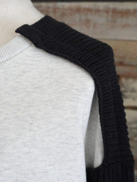 2WAYニットプルオーバー／OSMOSIS (オズモーシス)