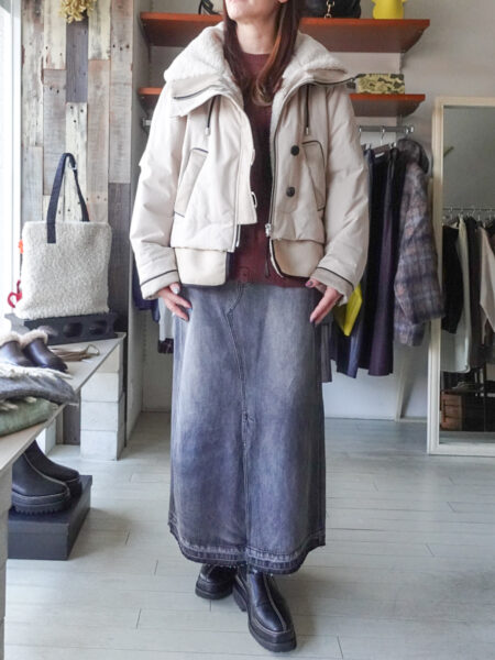 ダメージデザインニットプルオーバー