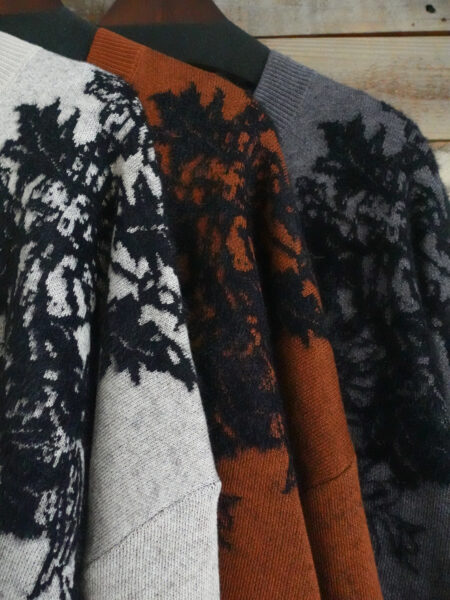 ジャガードニットプルオーバー/OSMOSIS (オズモーシス)