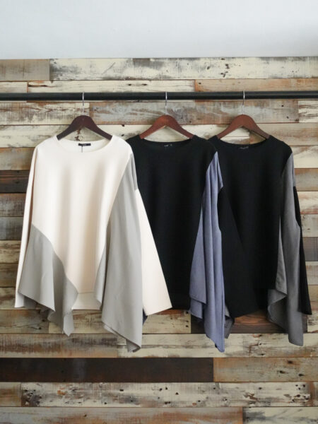 アシンメトリー切替フレアープルオーバー/OSMOSIS (オズモーシス)