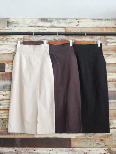 裏起毛ストレッチタイトスカート