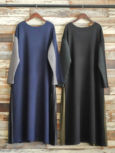 2WAYバックプリーツワンピース/
OSMOSIS (オズモーシス)