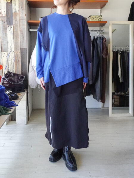 切替プルオーバー/OSMOSIS(オズモーシス)/着用