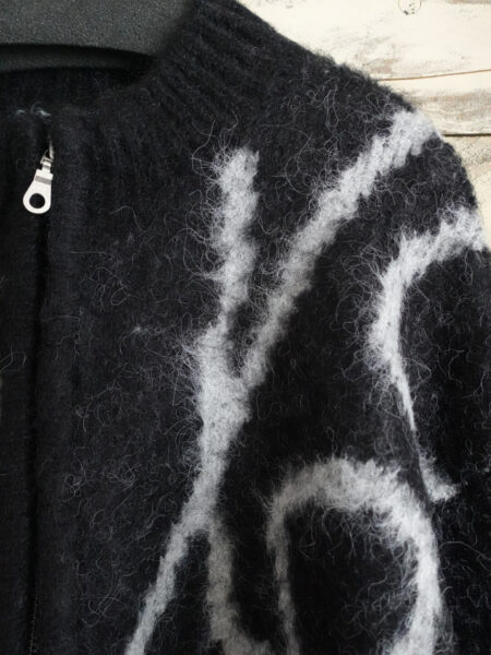 ラインドルマンニットジップブルゾン