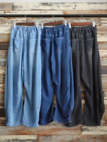 セルロースデニムタックパンツ／OSMOSIS (オズモーシス)