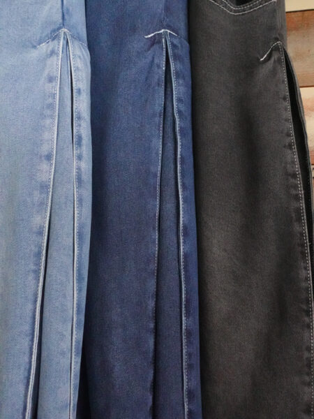 セルロースデニムタックパンツ／OSMOSIS (オズモーシス)