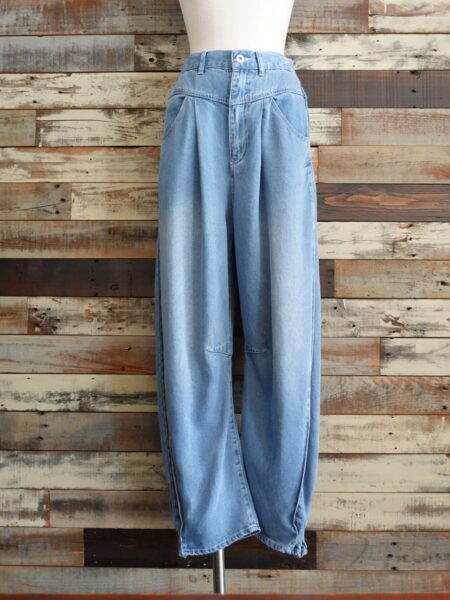 セルロースデニムタックパンツ／OSMOSIS (オズモーシス)