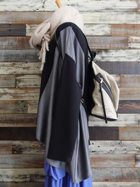 アシンメトリー切替フレアープルオーバー／OSMOSIS (オズモーシス)／コーディネート