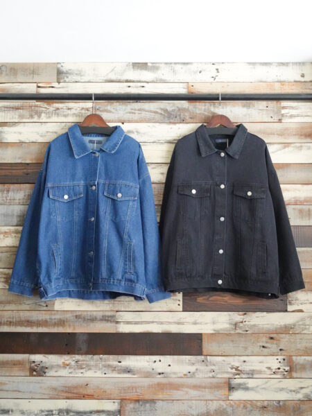 デニムオーバージャケット