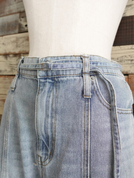 デニムカーブパンツ