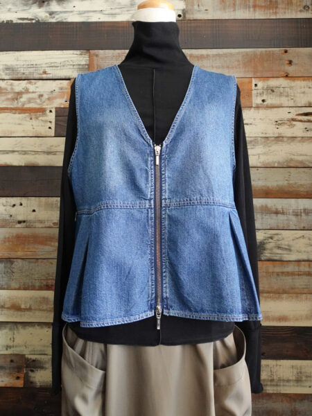 メローガーゼハイネック長袖Tシャツ/OSMOSIS(オズモーシス)/コーディネート