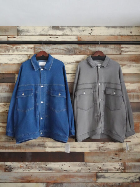 デニムオーバージャケット