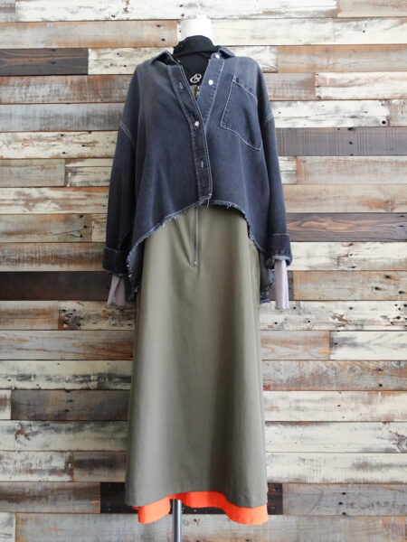 Aラインカーゴジャンスカ/コーディネート