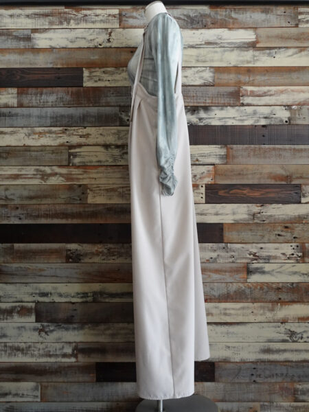 フロントZIPタックサロペット／サイド