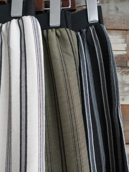 ストライプマーメイドスカート／OSMOSIS (オズモーシス)
