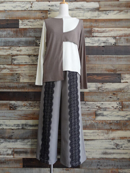 2WAY配色テレコプルオーバー／OSMOSIS (オズモーシス)／コーディネート