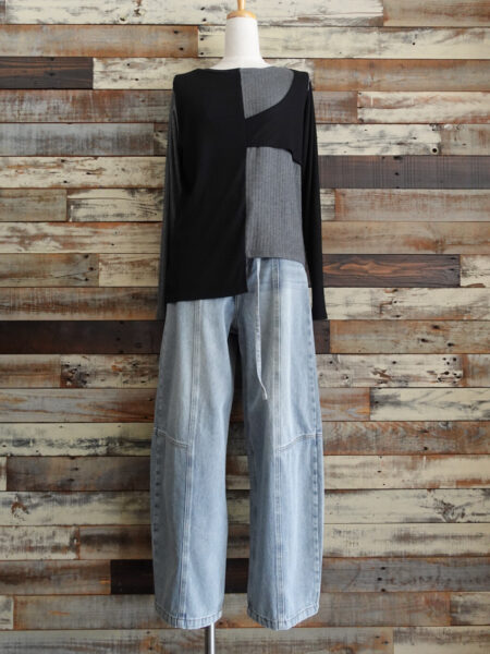 2WAY配色テレコプルオーバー／OSMOSIS (オズモーシス)／コーディネート