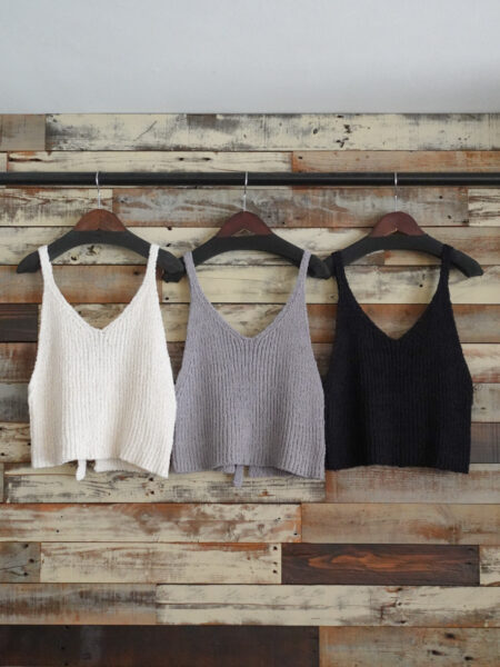 2WAYリブニットビスチェ／OSMOSIS (オズモーシス)