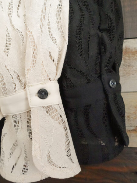 レースブラウス／OSMOSIS (オズモーシス)