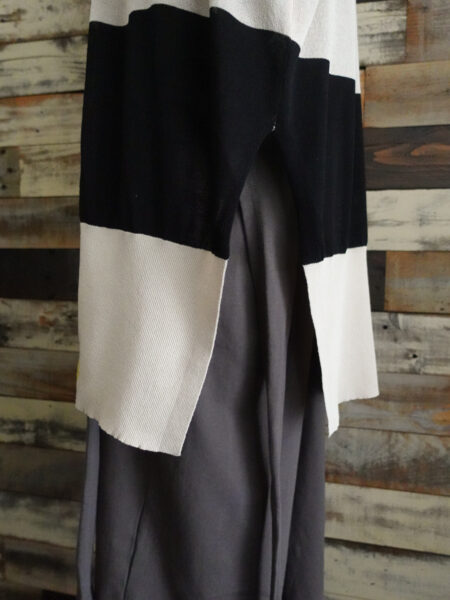 カラーブロックニットカーディガン／OSMOSIS(オズモーシス)