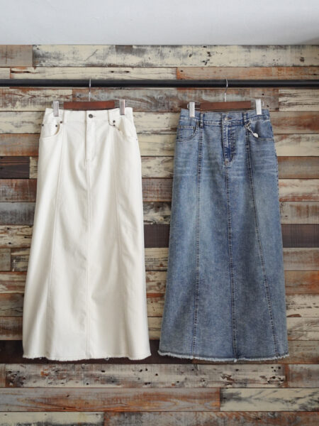 ストレッチデニムスカート