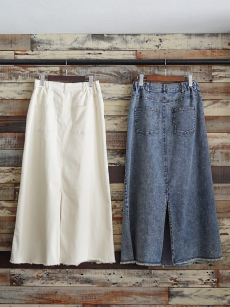 ストレッチデニムスカート