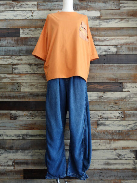 ミリタリーポケットTシャツ／コーディネート