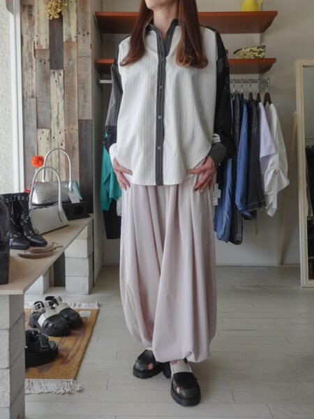 ハーレムパンツ／OSMOSIS (オズモーシス)／コーディネート着用