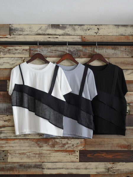 ビスチェレイヤードTシャツ