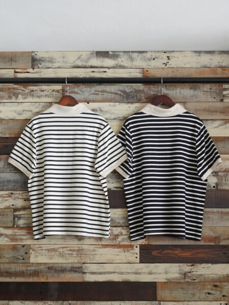 ボーダーポロTシャツ
