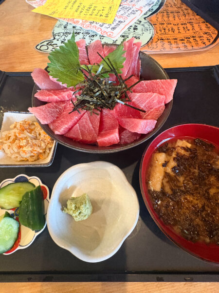 中トロ丼丼ランチ